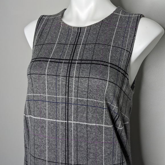 J Jill Ponte grey knit dress S - Picture 2 of 10